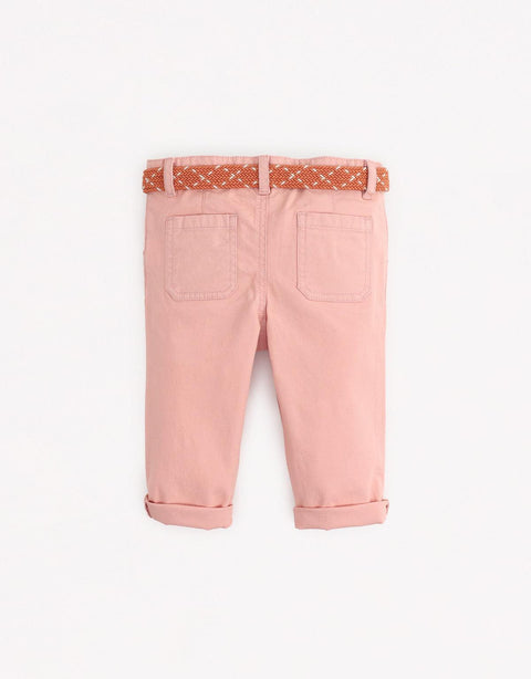BABY BOYS CHINOS WITH BELT - gingersnaps | Shop Kids & Children's clothing online at gingersnaps.com.ph, chino pants, pink chino pants, pink chino pants with belt, chino pants with belt, chino pants for kids, baby boys' chino pants, chino pants for baby boys, chino pants with belt for kids, gingersnaps chino pants, pink chino pants for kids boys, pink chino pants with belt baby boys