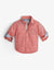 BABY BOYS FLOWER DOBBY LONG SLEEVES SHIRT - gingersnaps | Shop Kids & Children's clothing online at gingersnaps.com.ph