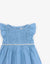 BABY GIRLS DENIM SMOCKED DRESS - gingersnaps | Shop Kids & Children's clothing online at gingersnaps.com.ph