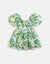 BABY GIRLS LEMON PRINT PUFF SLEEVES DRESS - gingersnaps | Shop Kids & Children's clothing online at gingersnaps.com.ph