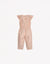 BABY GIRLS PEACH & GOLD STRIPEY JUMPSUIT WITH RUFFLES - gingersnaps | Shop Kids & Children's clothing online at gingersnaps.com.ph