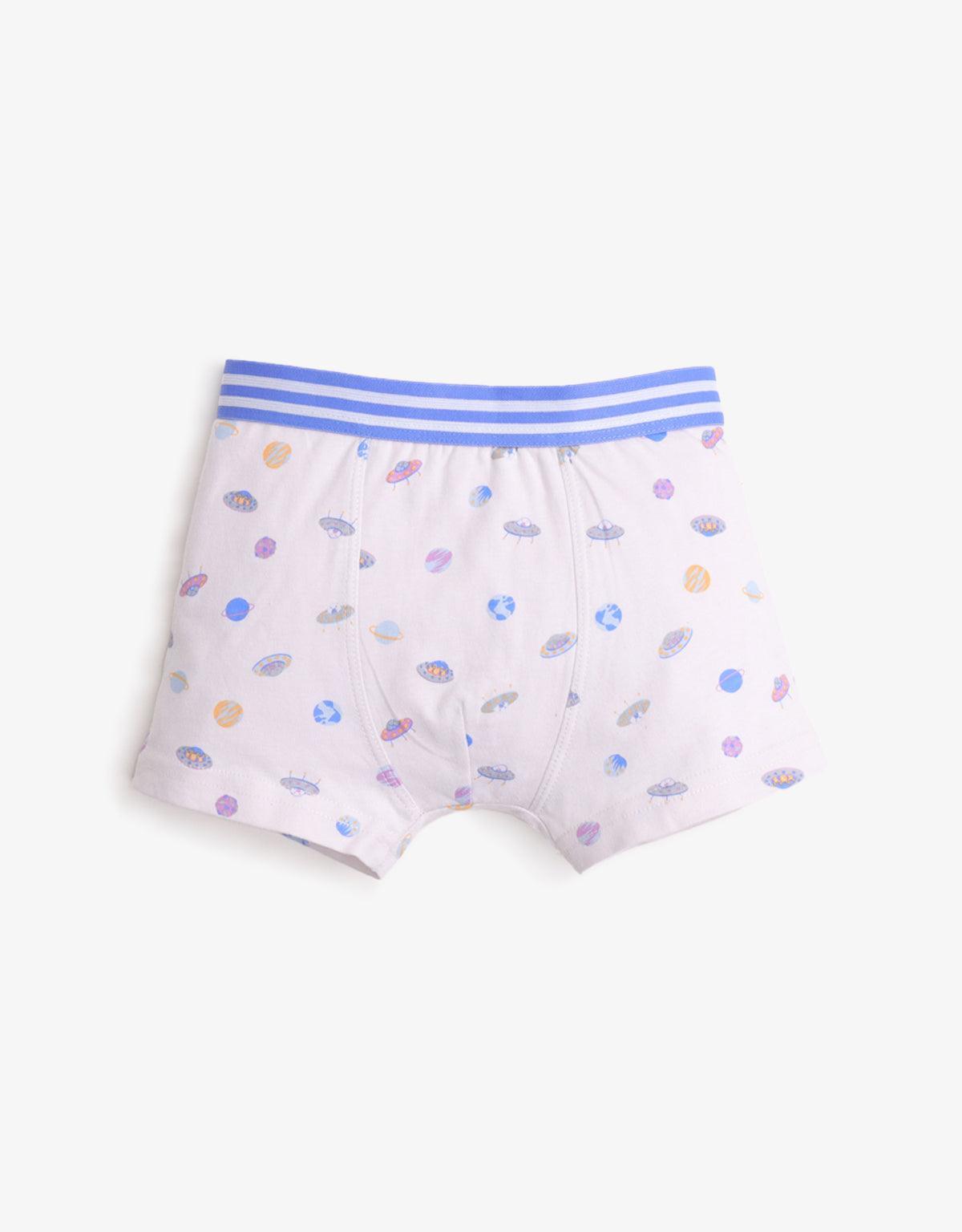 BOYS 3-PACK SPACESHIP BOXER SHORTS SET - gingersnaps | Shop Kids & Children's clothing online at gingersnaps.com.ph