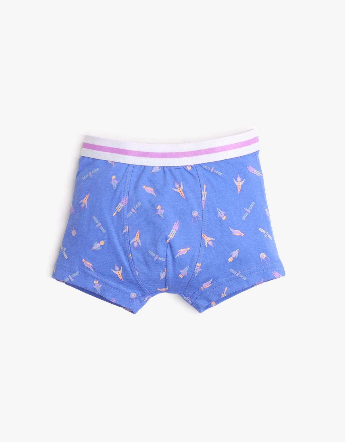 BOYS 3-PACK SPACESHIP BOXER SHORTS SET - gingersnaps | Shop Kids & Children's clothing online at gingersnaps.com.ph