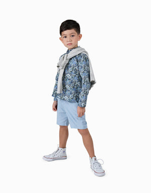 BOYS DITSY FLORAL SHIRT - gingersnaps | Shop Kids & Children's clothing online at gingersnaps.com.ph
