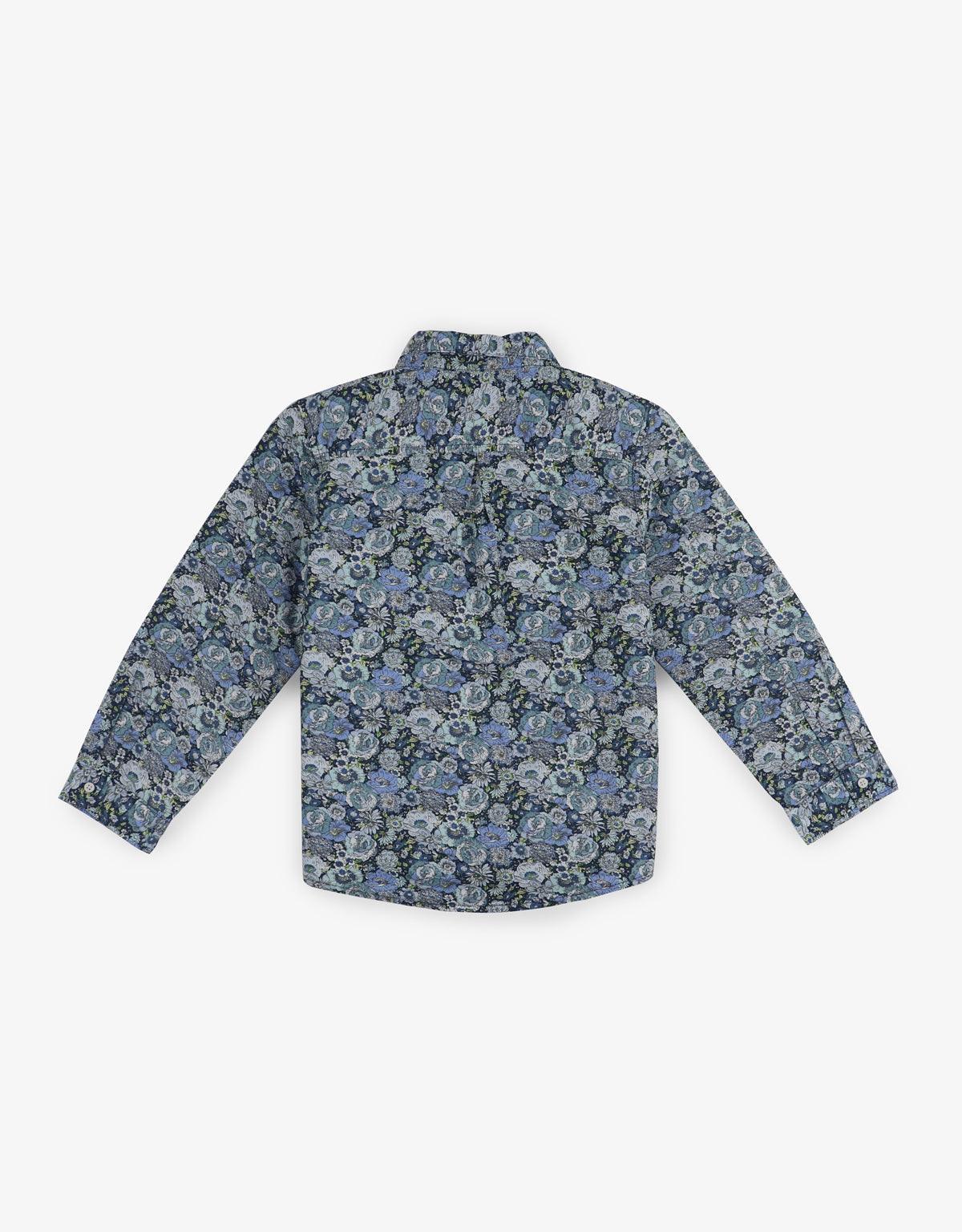 BOYS DITSY FLORAL SHIRT - gingersnaps | Shop Kids & Children's clothing online at gingersnaps.com.ph