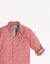 BOYS RED FLOWER DOBBY LONG SLEEVES SHIRT - gingersnaps | Shop Kids & Children's clothing online at gingersnaps.com.ph