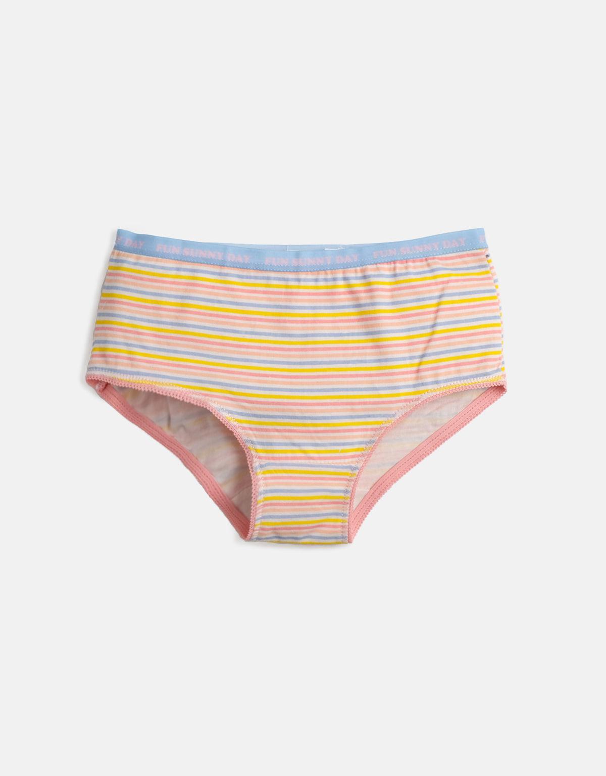 GIRLS 5-PACK SUNSHINE AND RAINBOWS PANTY SET - gingersnaps | Shop Kids & Children's clothing online at gingersnaps.com.ph