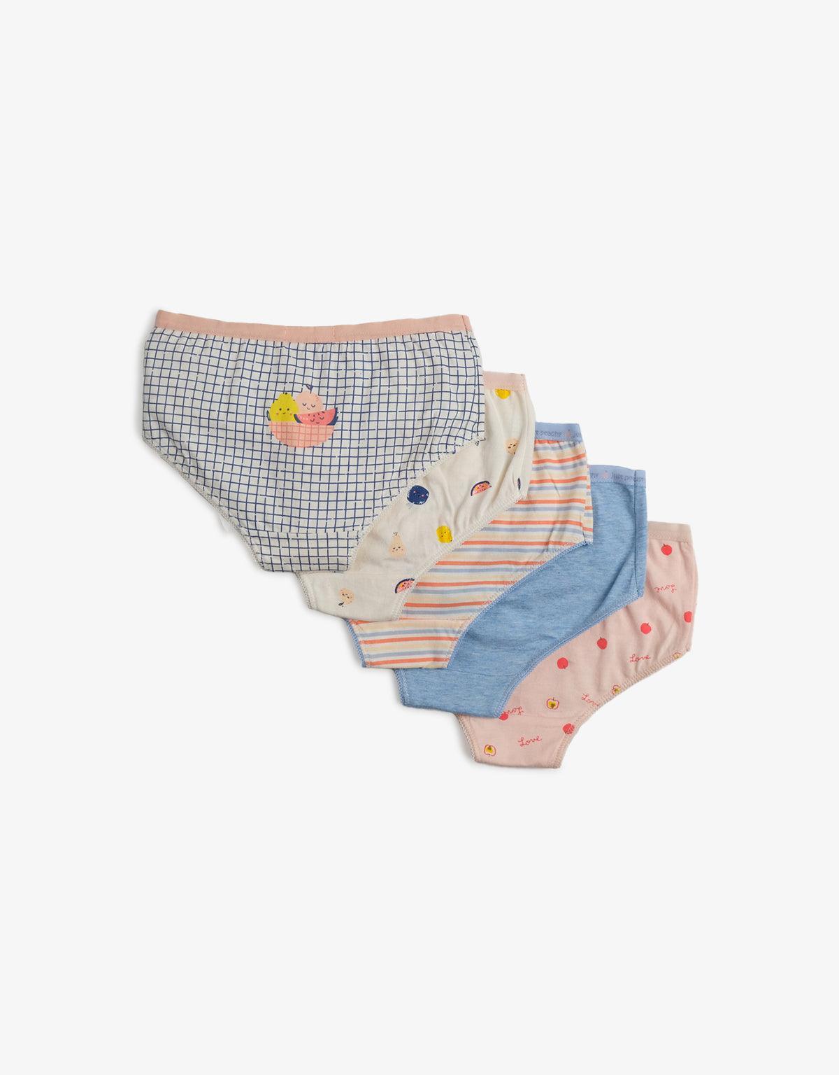 GIRLS 5-PACK TUTTI FRUITY PANTY SET - gingersnaps | Shop Kids & Children's clothing online at gingersnaps.com.ph