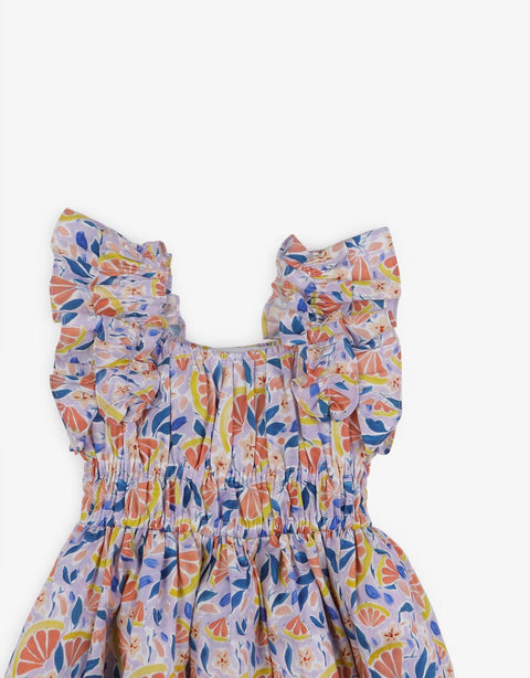 GIRLS FRILLY SLEEVES DRESS - gingersnaps | Shop Kids & Children's clothing online at gingersnaps.com.ph